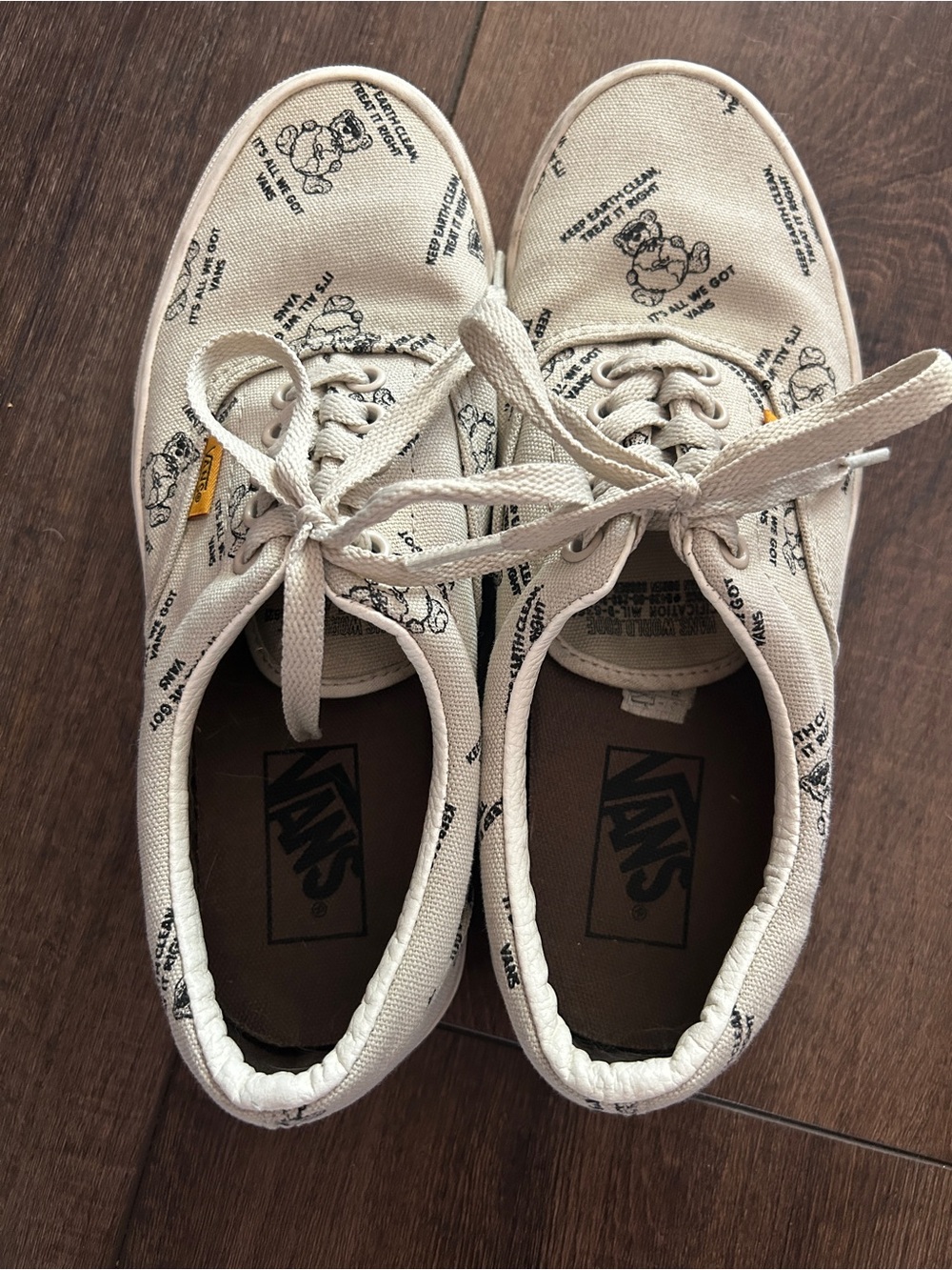 Vans Era "Save Our Planet" Bear Print Sneakers - Unisex